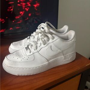 Nike Kids All-White Sneakers